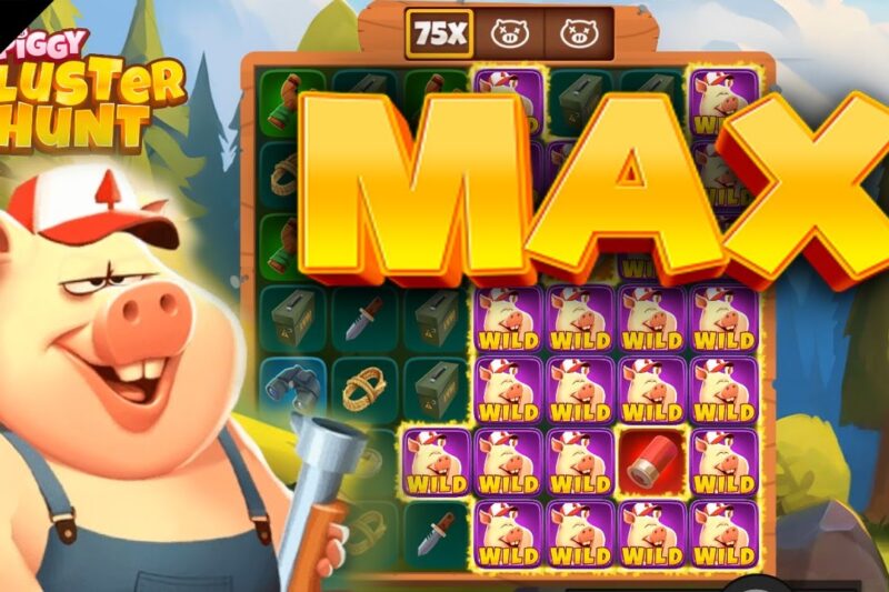 How to Play Game Piggy Cluster Hunt Slot